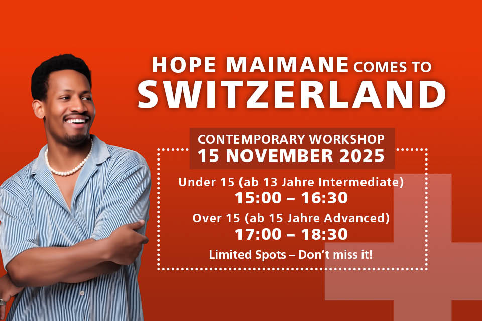 Contemporary Workshop am 15. November 2025 mit Hope Maimane!